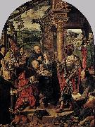 Joos van cleve The Adoration of the Magi oil painting reproduction